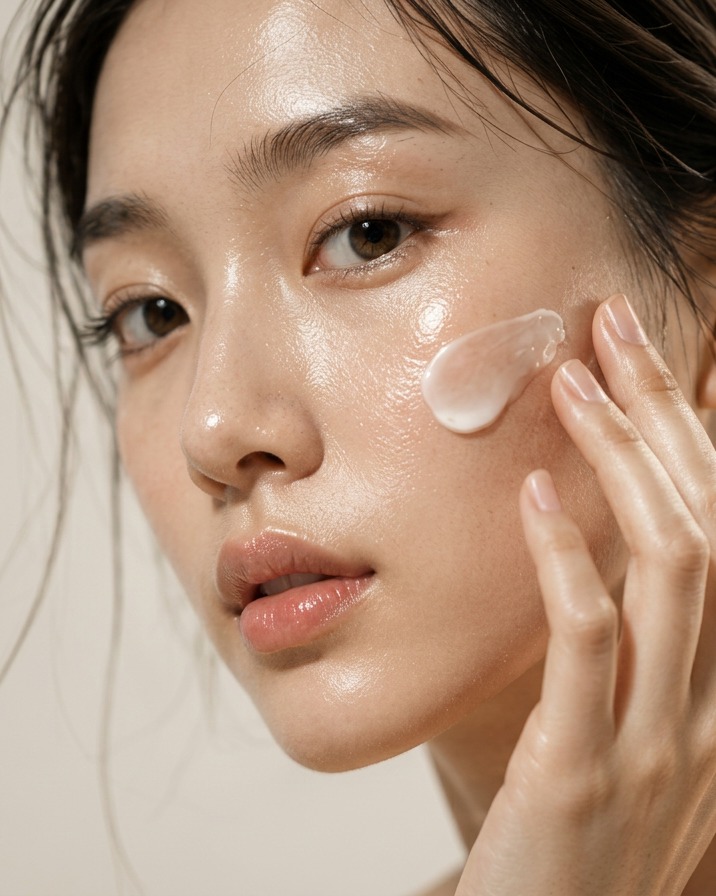 Glowing skin, K-Beauty routine reference